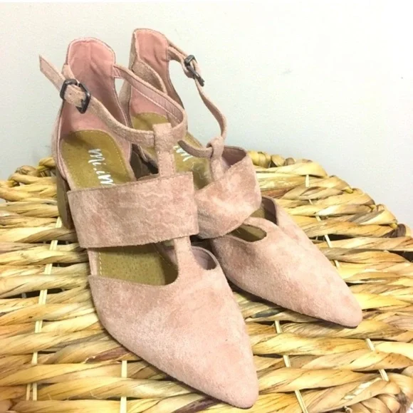 🆕 “Paige” Mi.iM Wooden Block Faux Suede Sandals! NWT! 💥 - Picture 4 of 9